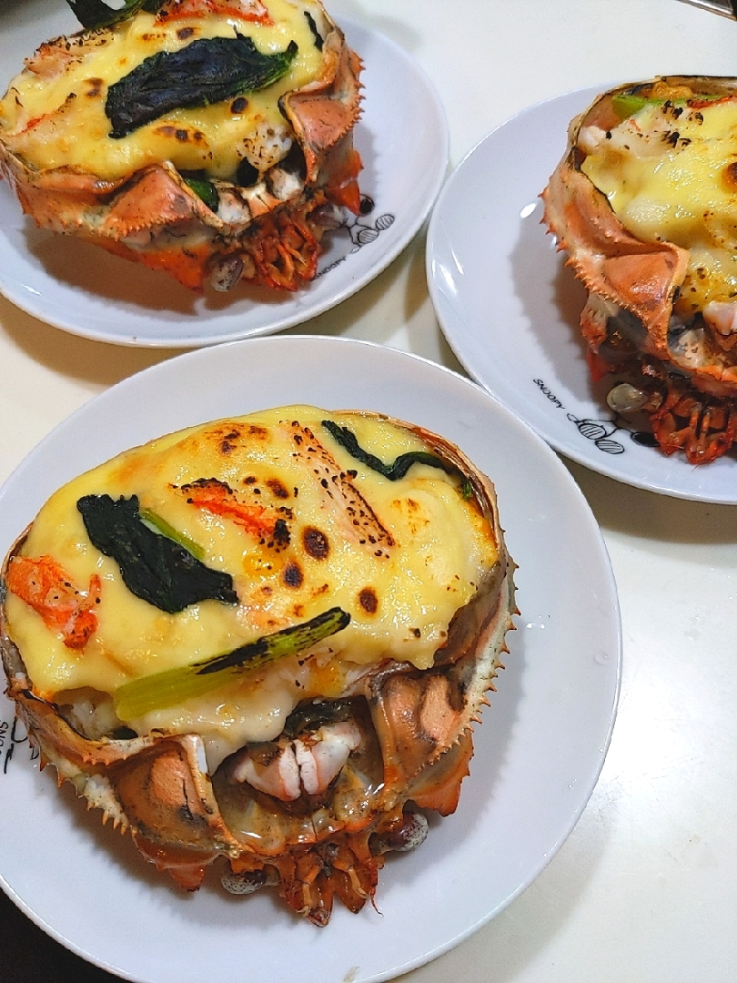 カニグラタン　華リクエスト